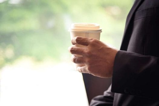 holding coffee mug endowment effect