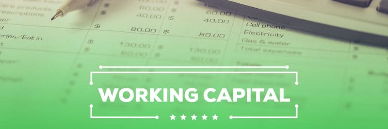 a picture of the word working capital