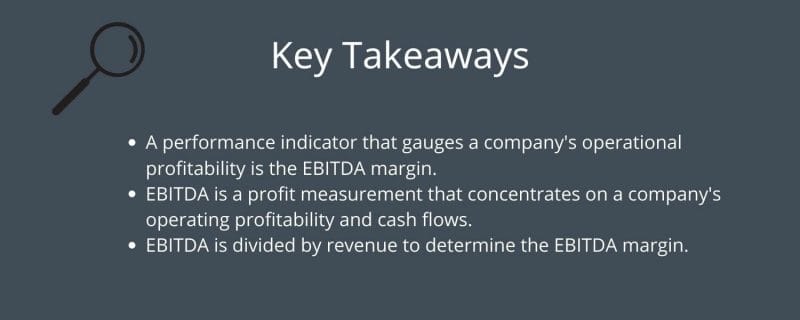 Key takeaways for EBITDA margin