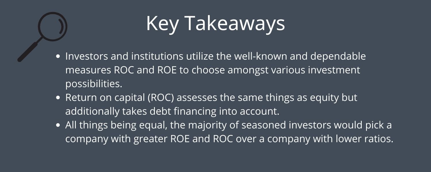 key takeaways for return on capital