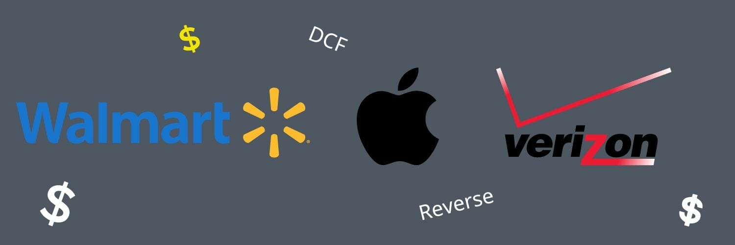 picture of Walmart, Apple, and Verizon representing free cash flow