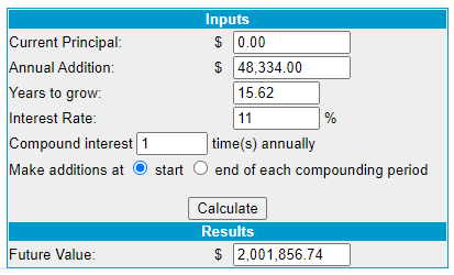 compound interest calculator