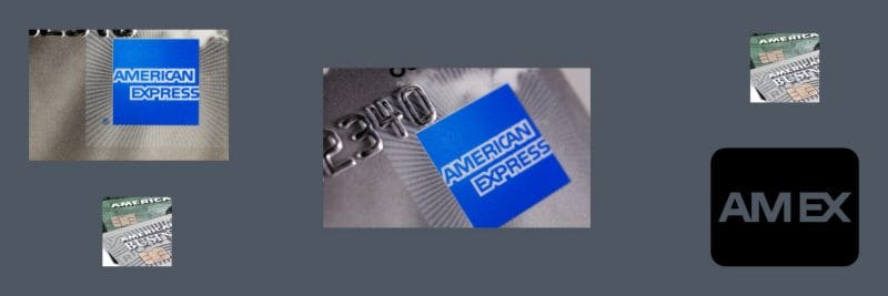 american express logos