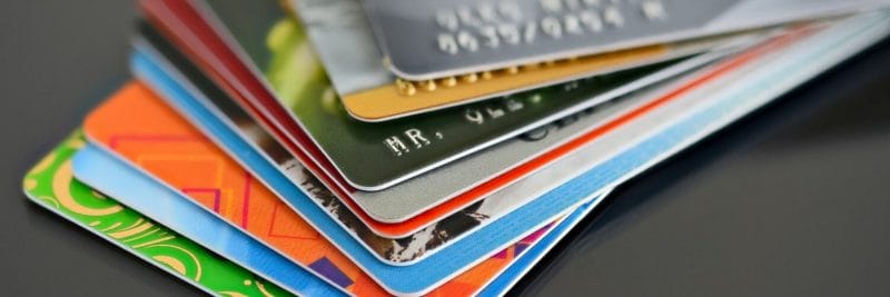 a picture of a collection of credit cards