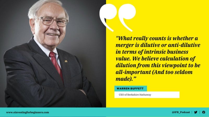 warren buffett quote on dilution