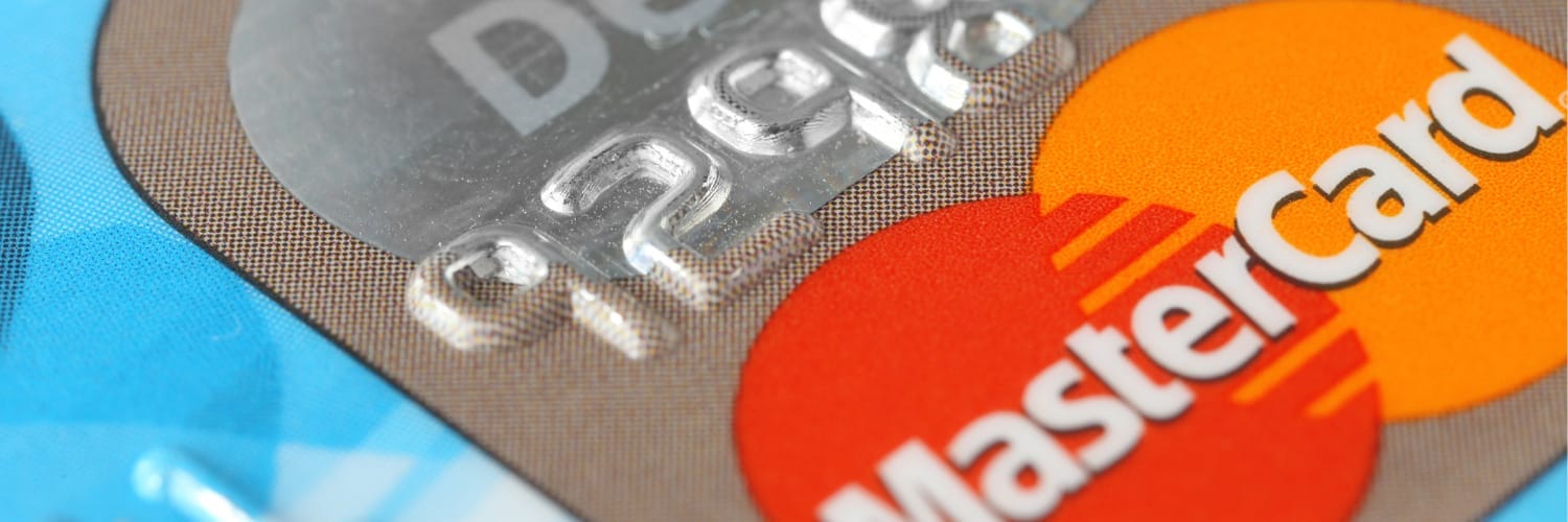mastercard credit card closeup