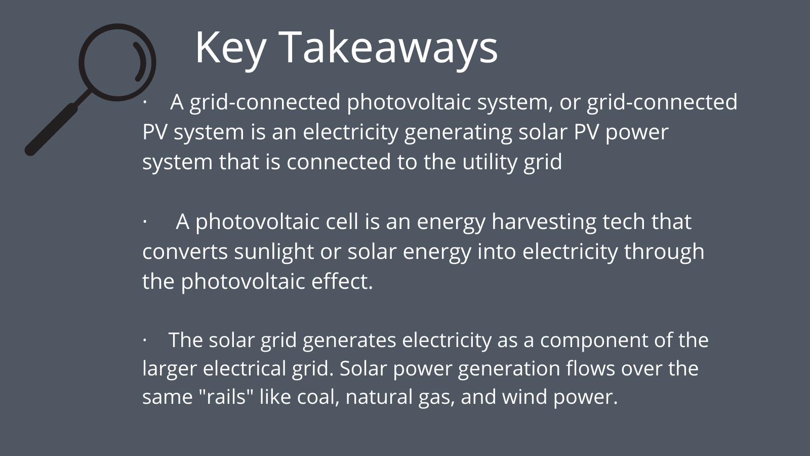 key takeaways