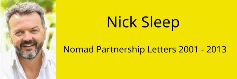 nick sleep nomad partnership letters
