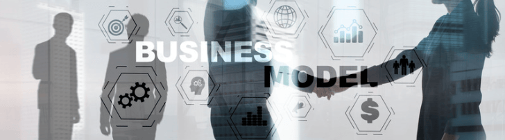 what are the four parts of a business model