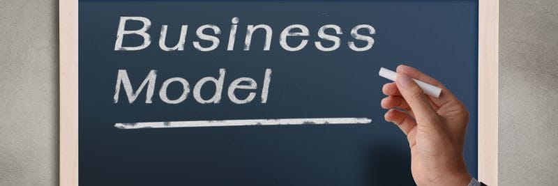 what are the four parts of a business model