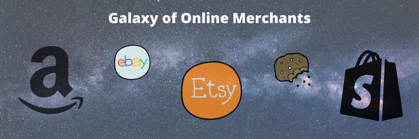 Galaxy of online merchants