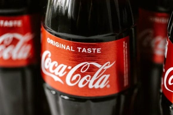 bottle of original taste coca-cola