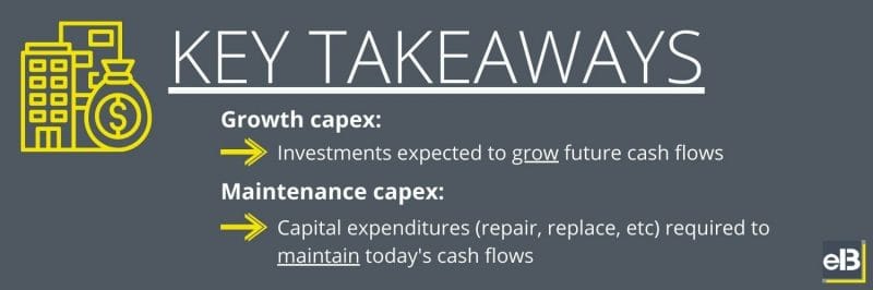 growth capex key takeaways