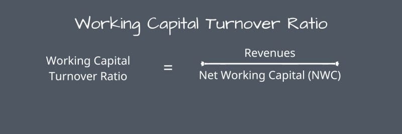 working capital turnover ratio formula