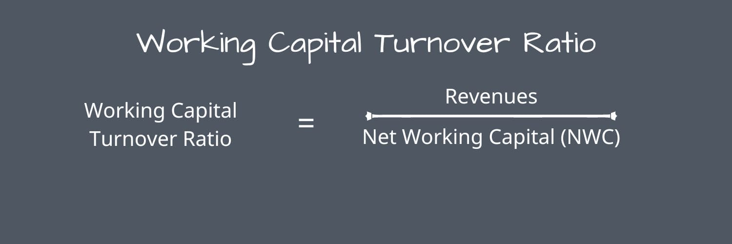 working capital turnover ratio formula