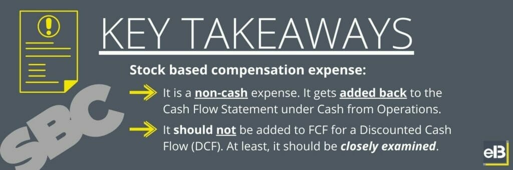 key takeaways stock based compensation