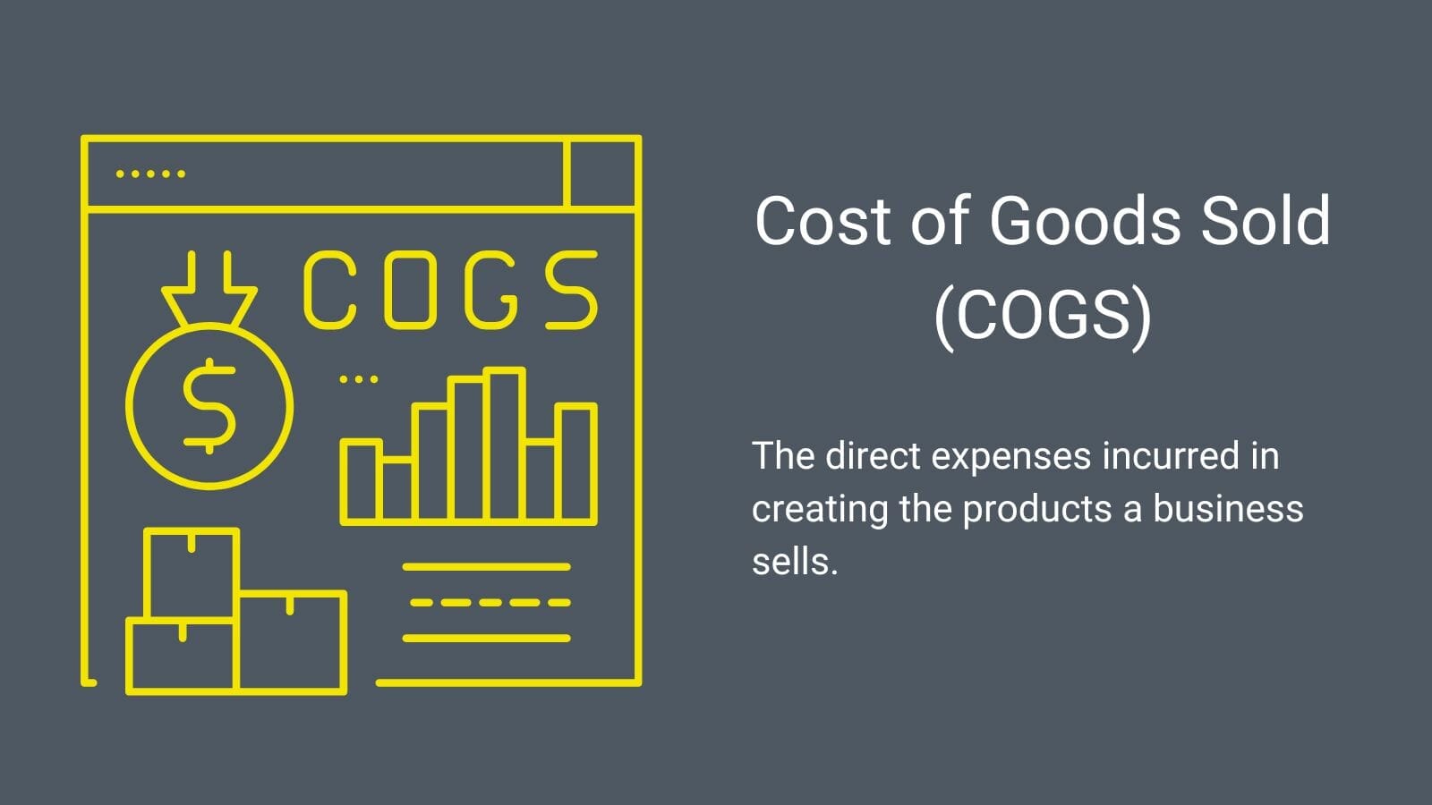 What are Cost of Goods Sold and What's Included in it?