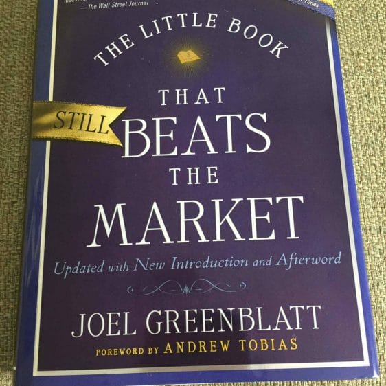 the little book that beats the market by joel greenblatt