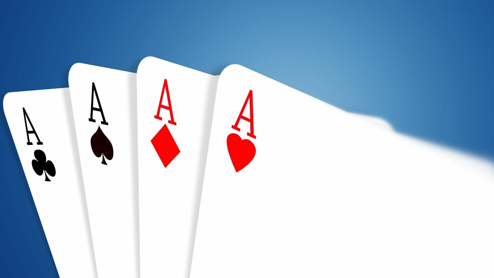 A close-up of a deck of cards

