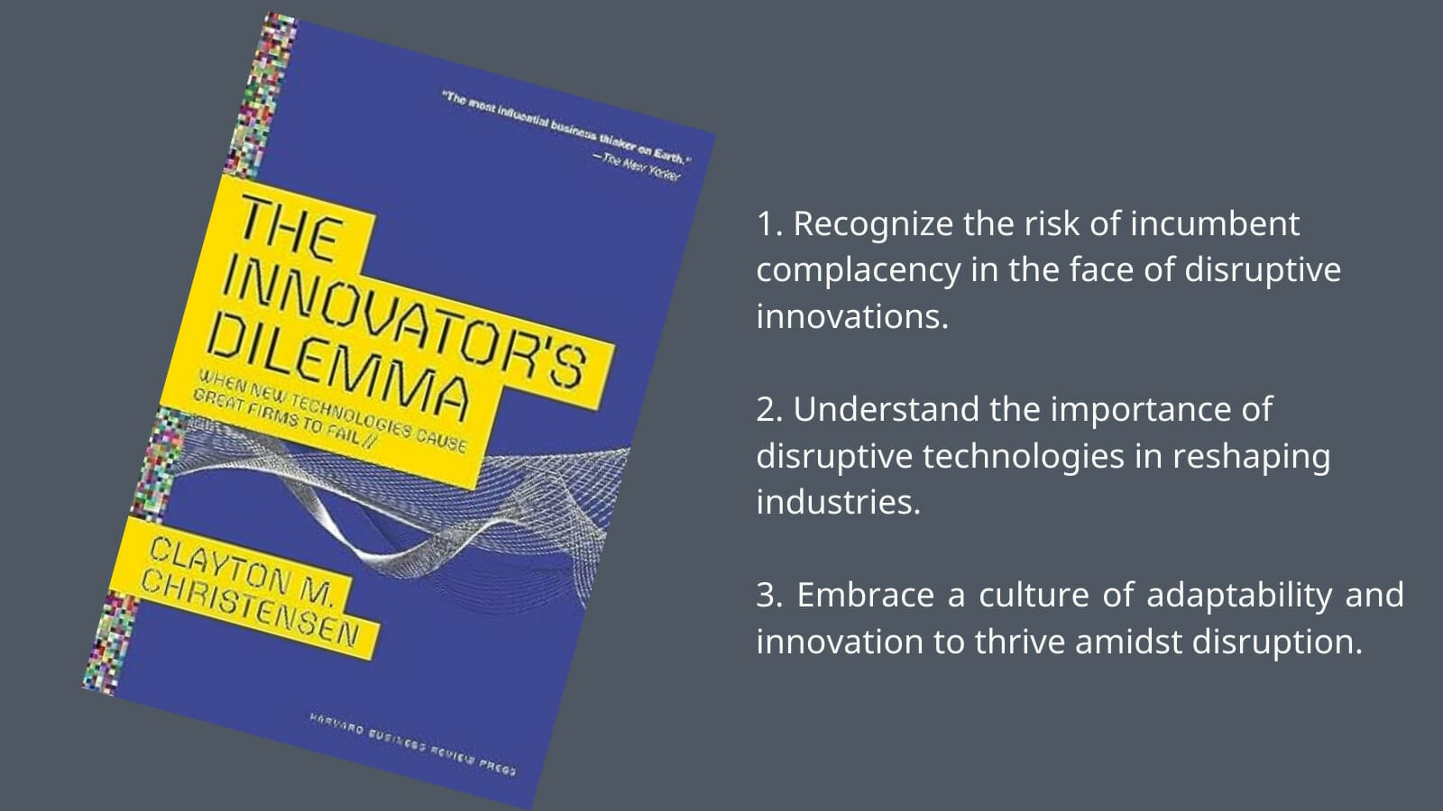 Innovator's Dilemma book cover